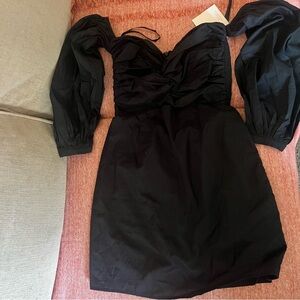 Superdown Black Long Sleeve Dress